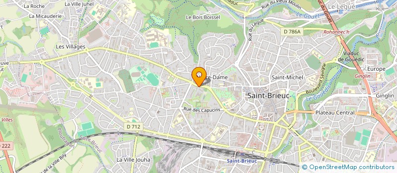 localisation de l'entreprise MONSIEUR PASCAL MOISAN à SAINT-BRIEUC