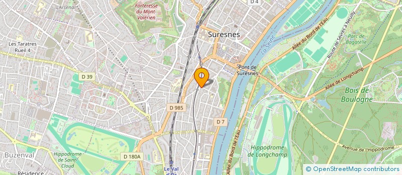 localisation de l'entreprise MONSIEUR PASCAL MOLINA à SURESNES