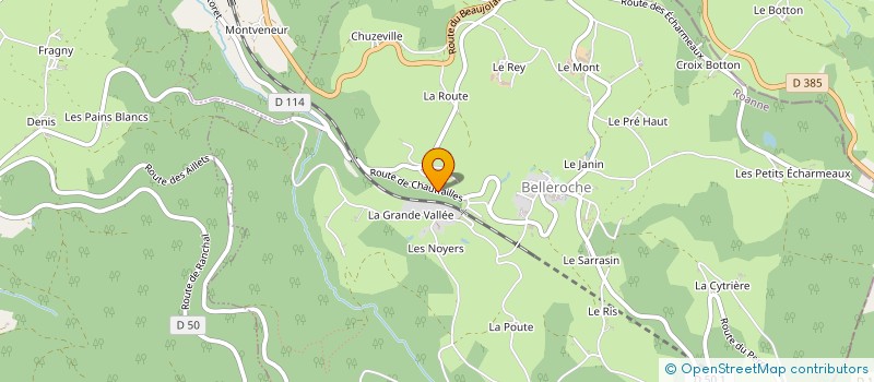 localisation de l'entreprise MONSIEUR PASCAL MOLLIER à BELLEROCHE