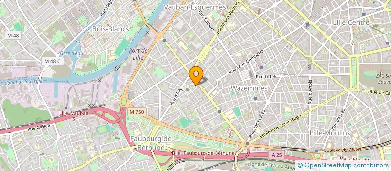 localisation de l'entreprise MONSIEUR PASCAL MOMBLED à LILLE