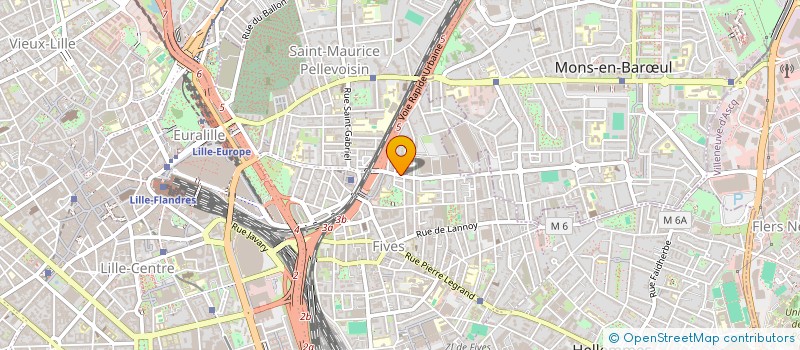 localisation de l'entreprise MONSIEUR PASCAL MONACA à LILLE