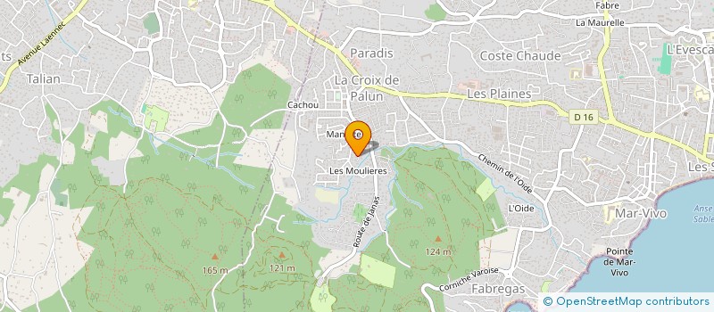 localisation de l'entreprise MONSIEUR PASCAL MONACO  LA SEYNE-SUR-MER