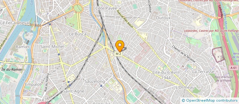 localisation de l'entreprise MONSIEUR PASCAL MONCHO à TOULOUSE