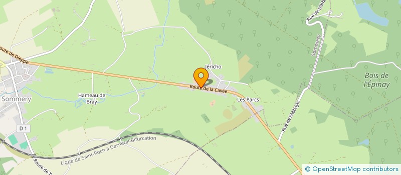 localisation de l'entreprise MONSIEUR PASCAL MONCOMBLE  SOMMERY