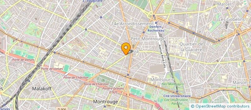 localisation de l'entreprise MONSIEUR PASCAL MONGE  PARIS