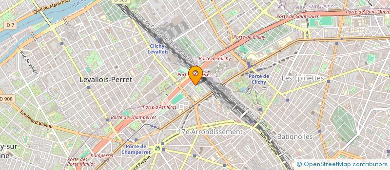 localisation de l'entreprise MONSIEUR PASCAL MONTET  PARIS