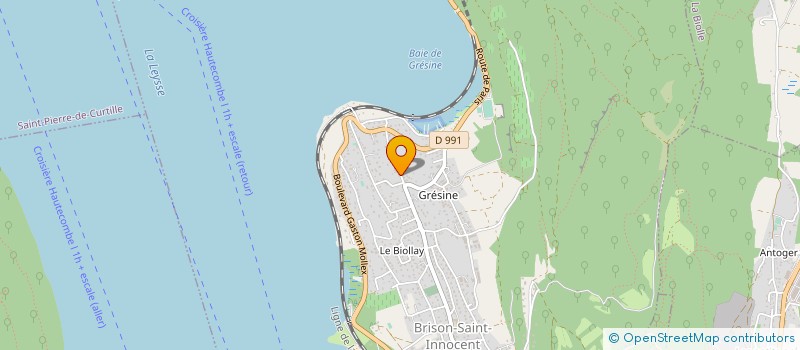 localisation de l'entreprise MONSIEUR PASCAL MONTICO  BRISON-SAINT-INNOCENT