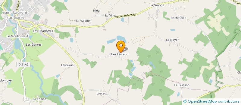 localisation de l'entreprise MONSIEUR PASCAL MORANGE à SAINT-LAURENT-SUR-GORRE