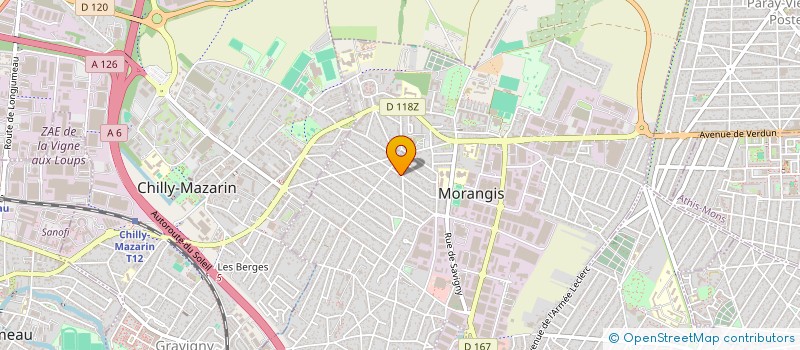 localisation de l'entreprise MONSIEUR PASCAL MOREAU à MORANGIS
