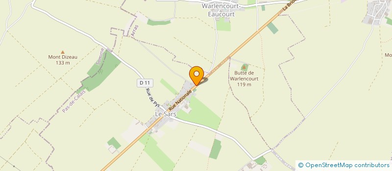 localisation de l'entreprise MONSIEUR PASCAL MOREL  LE TRANSLOY