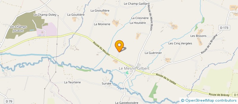localisation de l'entreprise MONSIEUR PASCAL MOREL à LINGEARD