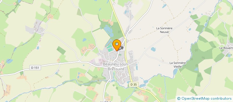 localisation de l'entreprise MONSIEUR PASCAL MORIN  BRESSUIRE