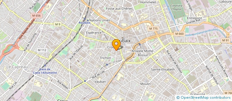 localisation de l'entreprise MONSIEUR PASCAL MORTAS à ROUBAIX