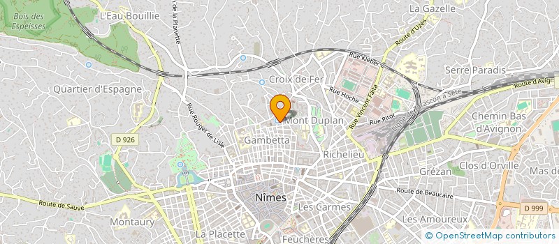 localisation de l'entreprise MONSIEUR PASCAL MOSER  NIMES