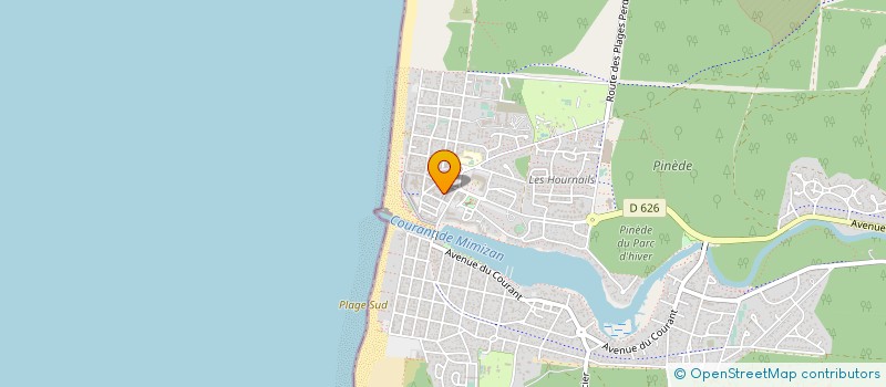 localisation de l'entreprise MONSIEUR PASCAL MOUACI  MIMIZAN