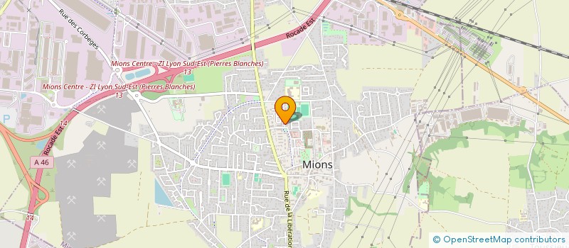 localisation de l'entreprise MONSIEUR PASCAL MOUCHET  MIONS