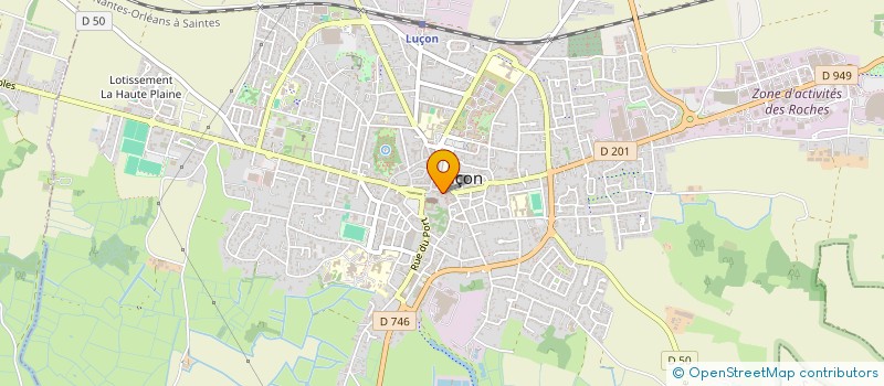 localisation de l'entreprise MONSIEUR PASCAL MOULINEAU  LUCON