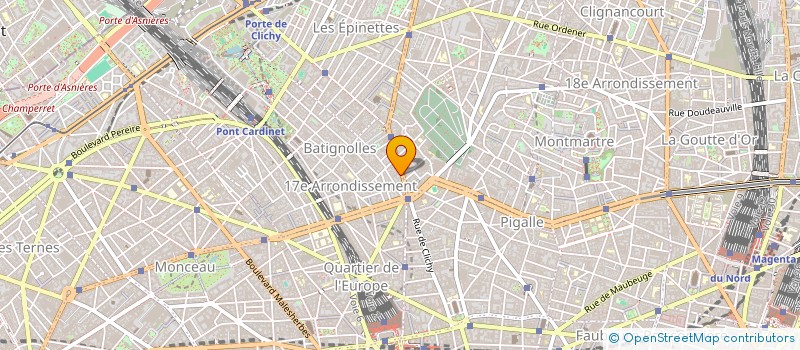 localisation de l'entreprise MONSIEUR PASCAL MOUSSET  PARIS