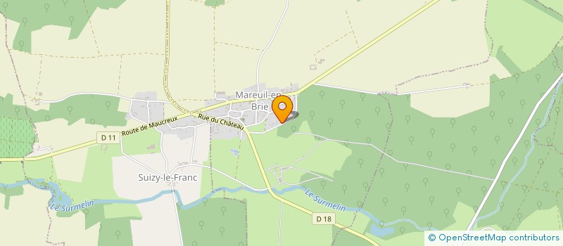 localisation de l'entreprise MONSIEUR PASCAL MOUSSY  MAREUIL-EN-BRIE