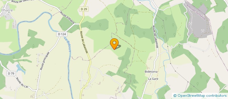 localisation de l'entreprise MONSIEUR PASCAL MOUSTIRATS  BEYRIE-SUR-JOYEUSE