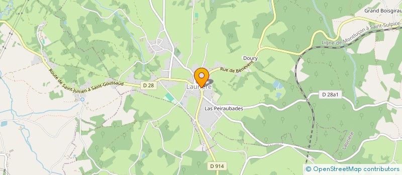 localisation de l'entreprise MONSIEUR PASCAL MRDENOVIC à LAURIERE