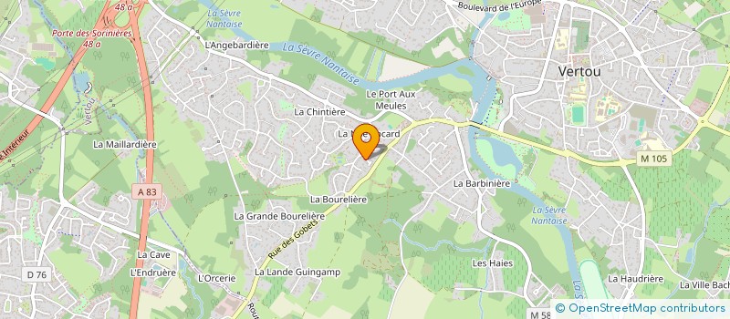 localisation de l'entreprise MONSIEUR PASCAL MUCKENHIRN  VERTOU