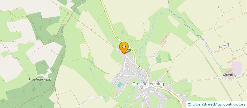 localisation de l'entreprise MONSIEUR PASCAL MULLER  GROS-REDERCHING