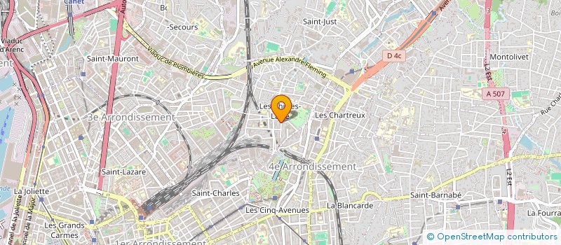 localisation de l'entreprise MONSIEUR PASCAL MUNIER à MARSEILLE