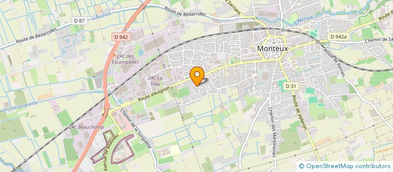 localisation de l'entreprise MONSIEUR PASCAL MUNOZ  MONTEUX