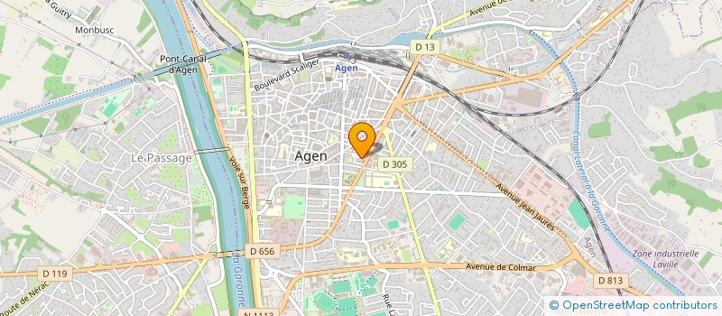 localisation de l'entreprise MONSIEUR PASCAL MURGIA-DUPUIS  AGEN