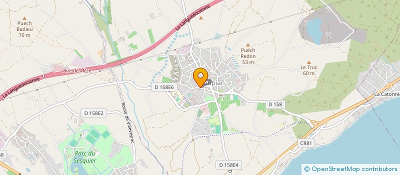 localisation de l'entreprise MONSIEUR PASCAL MUSENGER  LOUPIAN