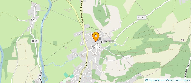 localisation de l'entreprise MONSIEUR PASCAL NAISSE  GIVONNE