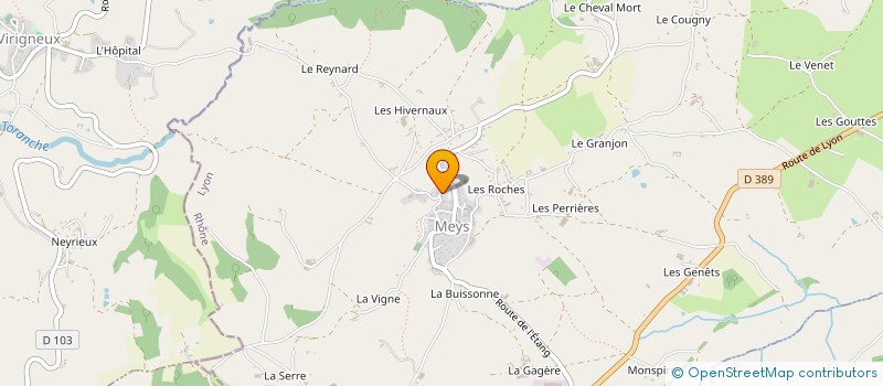 localisation de l'entreprise MONSIEUR PASCAL NALIN à MEYS