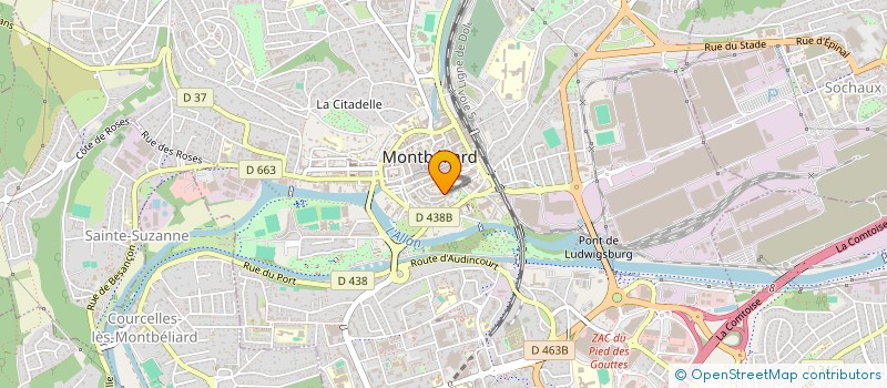 localisation de l'entreprise MONSIEUR PASCAL NAPOLITANO  MONTBELIARD