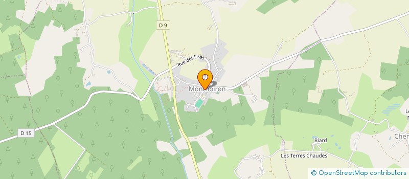 localisation de l'entreprise MONSIEUR PASCAL NARGEOT  MONTHOIRON