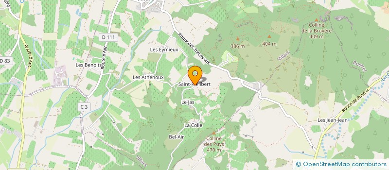 localisation de l'entreprise MONSIEUR PASCAL NATOLA  VILLARS