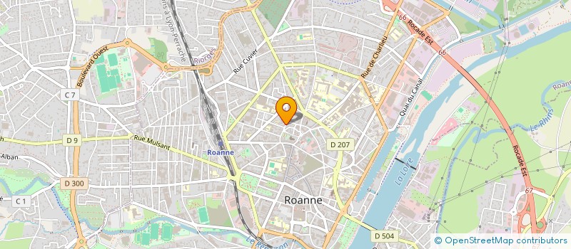 localisation de l'entreprise MONSIEUR PASCAL NERON à ROANNE