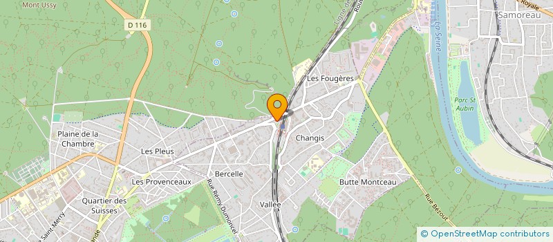 localisation de l'entreprise MONSIEUR PASCAL NESCI  AVON