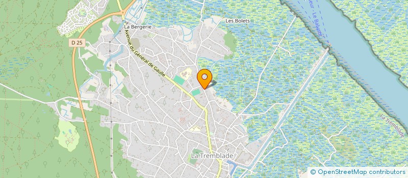 localisation de l'entreprise MONSIEUR PASCAL NEUILLE  LA TREMBLADE