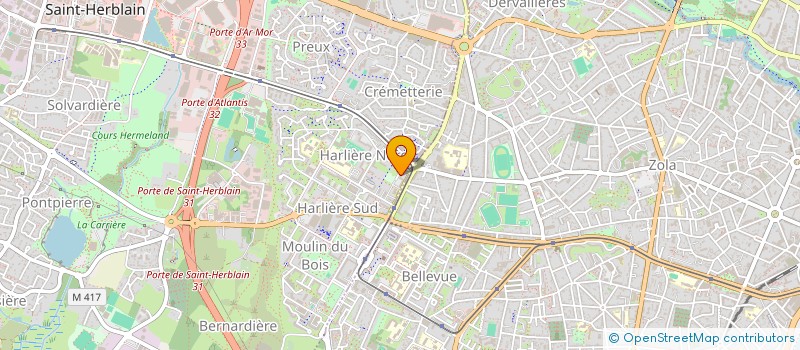 localisation de l'entreprise MONSIEUR PASCAL NGUETEBE MIAMBAMA  SAINT-HERBLAIN