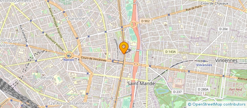 localisation de l'entreprise MONSIEUR PASCAL NGUYEN-KIM  PARIS