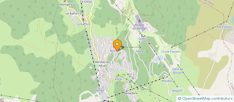 localisation de l'entreprise MONSIEUR PASCAL NICOLAZO  LES ALLUES