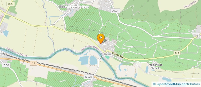 localisation de l'entreprise MONSIEUR PASCAL NICOT  BELVAL-SOUS-CHATILLON