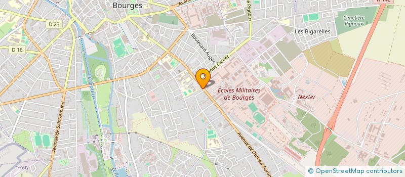 localisation de l'entreprise MONSIEUR PASCAL NIN à BOURGES