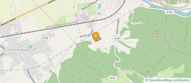 localisation de l'entreprise MONSIEUR PASCAL NORE  VALENTINE