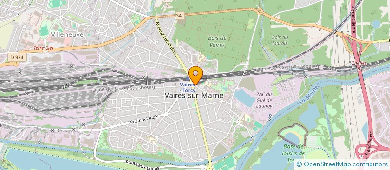 localisation de l'entreprise MONSIEUR PASCAL NOURY  VAIRES-SUR-MARNE