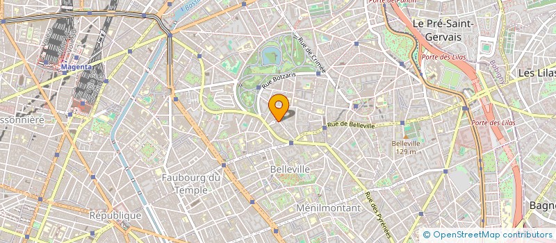 localisation de l'entreprise MONSIEUR PASCAL NUBRET  PARIS