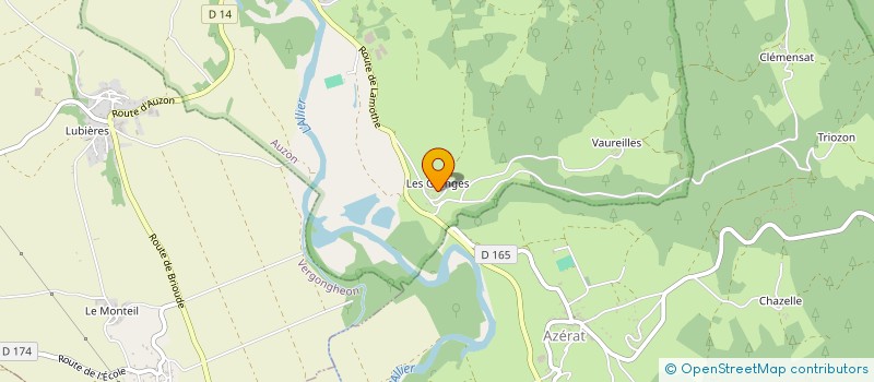 localisation de l'entreprise MONSIEUR PASCAL NUGIER  SAINT-HILAIRE