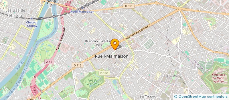 localisation de l'entreprise MONSIEUR PASCAL NUNES  RUEIL-MALMAISON