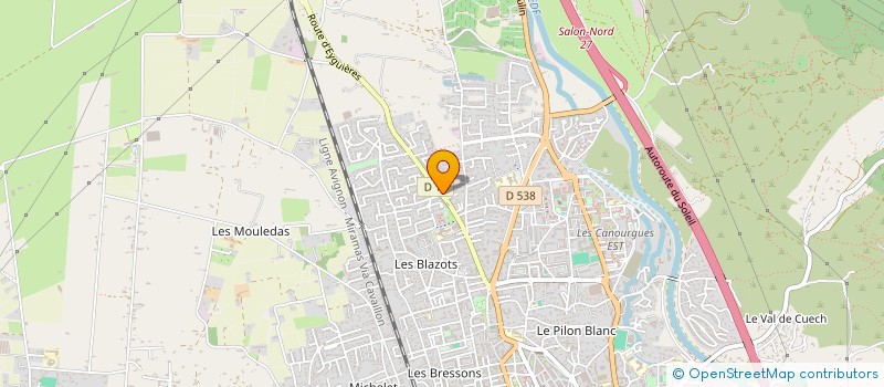 localisation de l'entreprise MONSIEUR PASCAL NUZZO  SALON-DE-PROVENCE